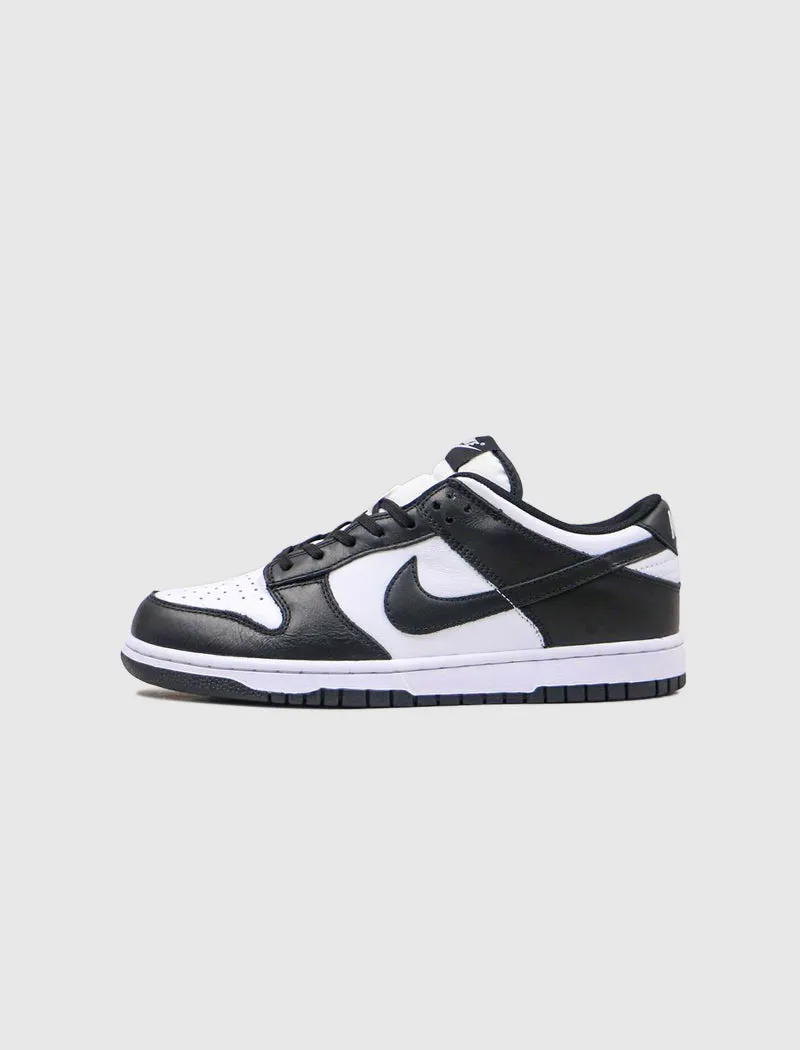 DUNK LOW "WHITE/BLACK" GS