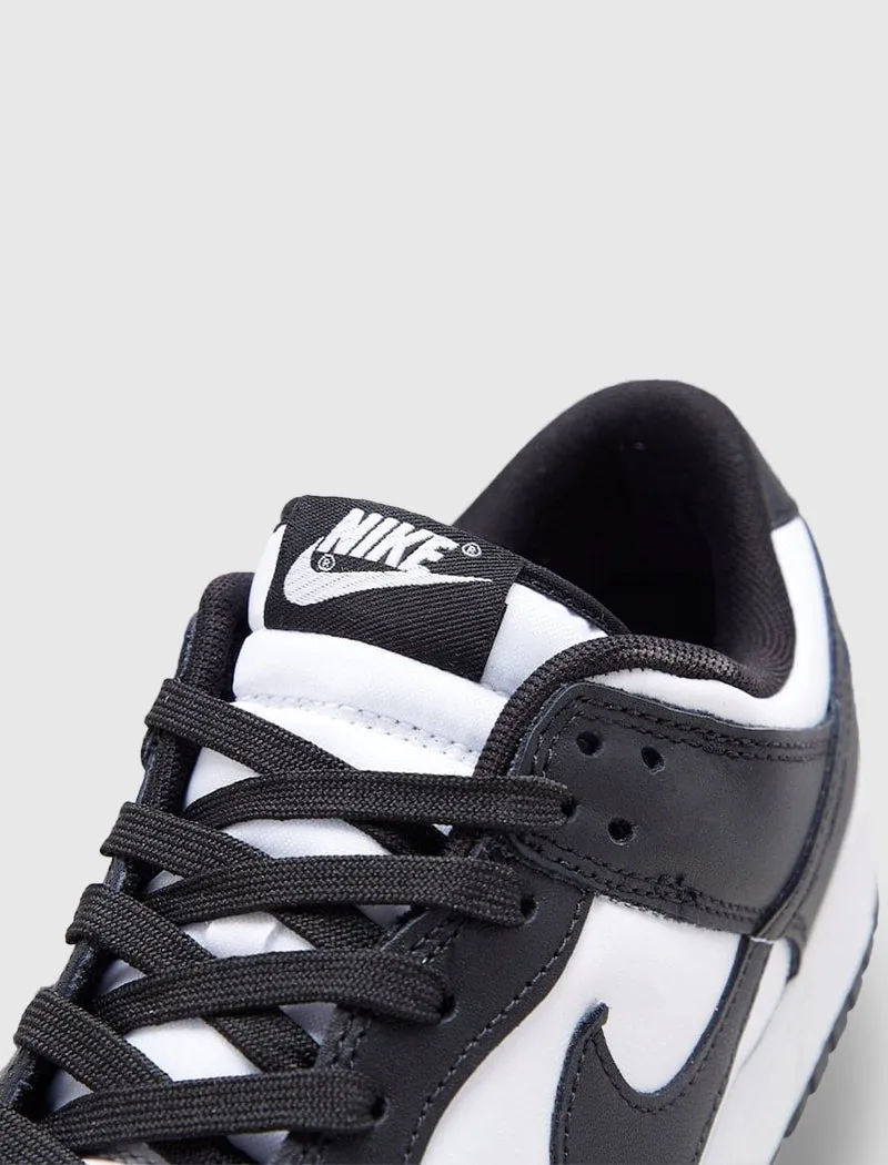 DUNK LOW "WHITE/BLACK" GS