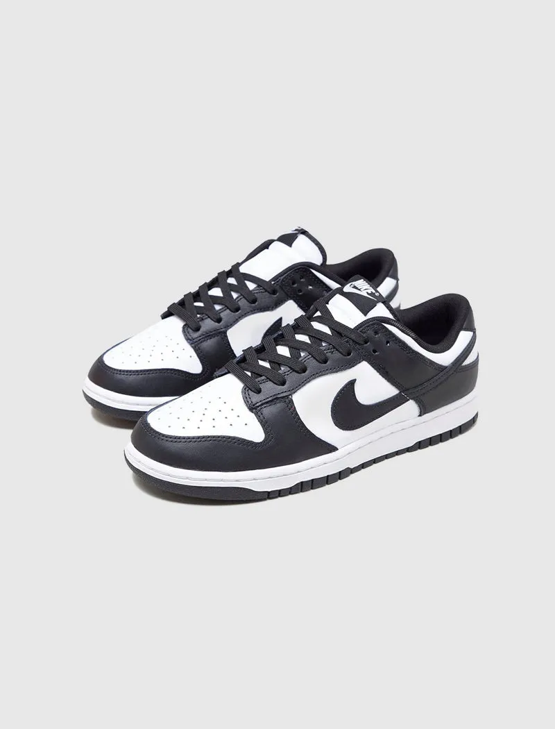 DUNK LOW "WHITE/BLACK" GS
