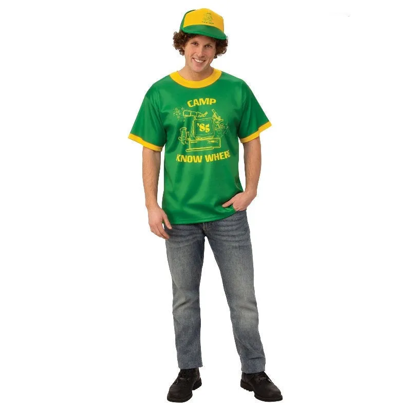 Dustin Camp Know Where Stranger Things T-Shirt-Adult