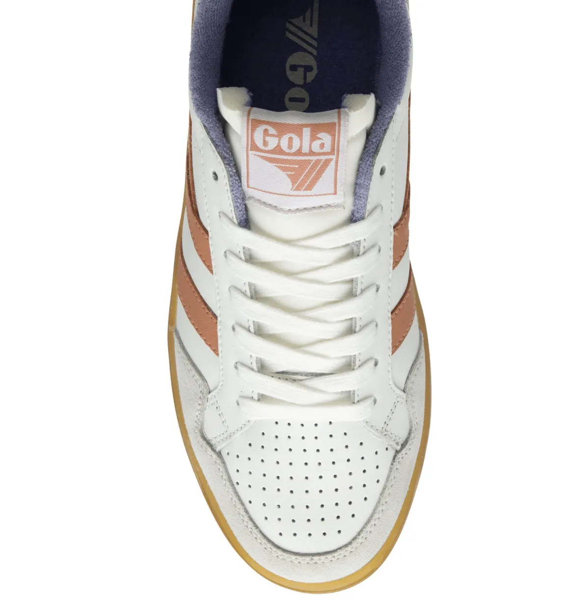 Eagle ’88 by Gola | White/Terracotta/Wisteria/Gum