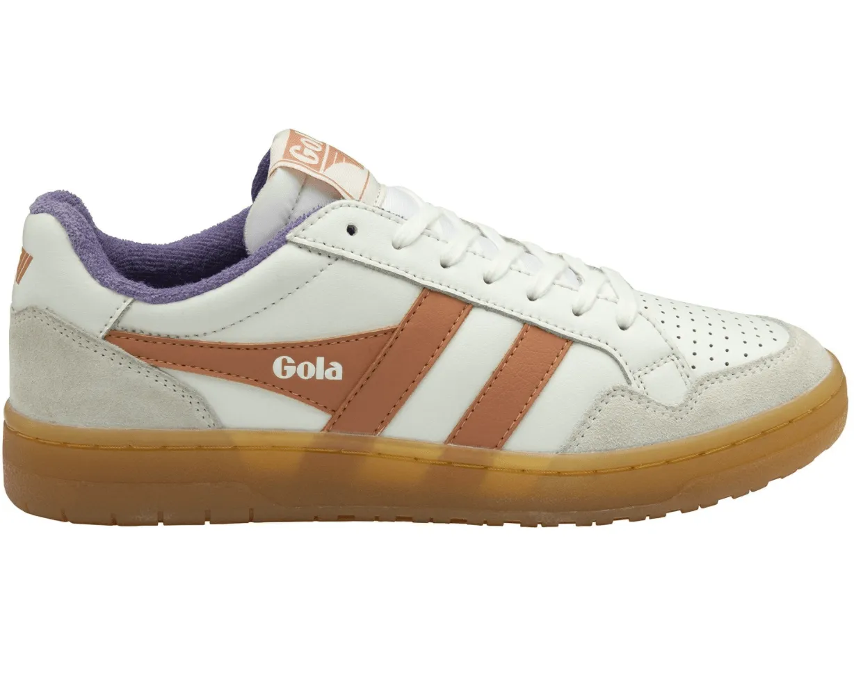 Eagle ’88 by Gola | White/Terracotta/Wisteria/Gum