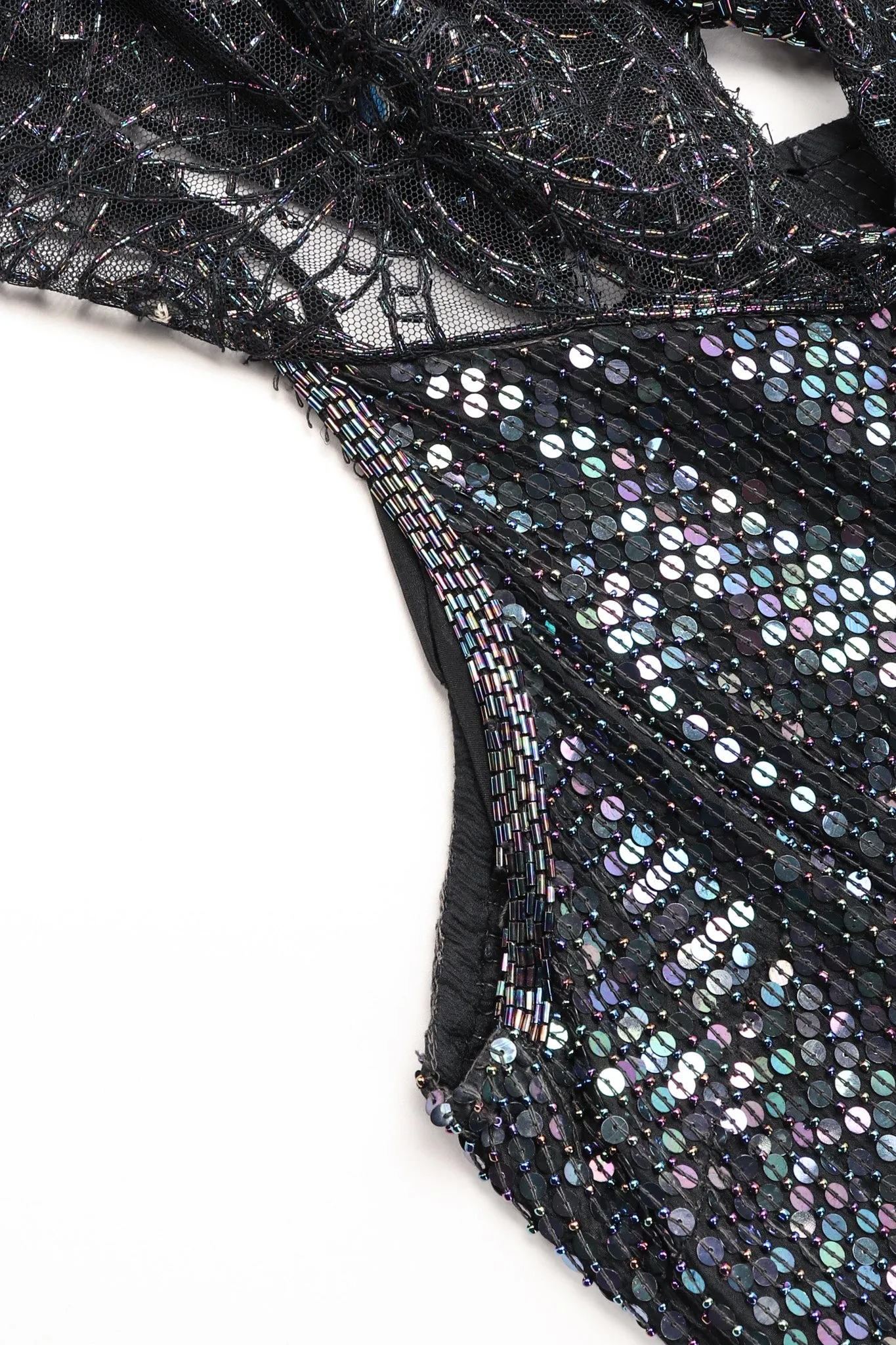 Embellished Bead Lace Dress