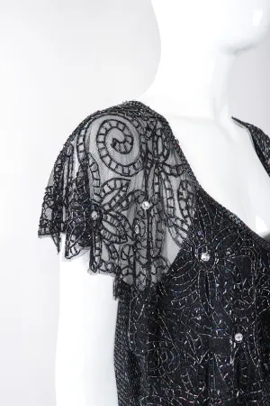 Embellished Bead Lace Dress