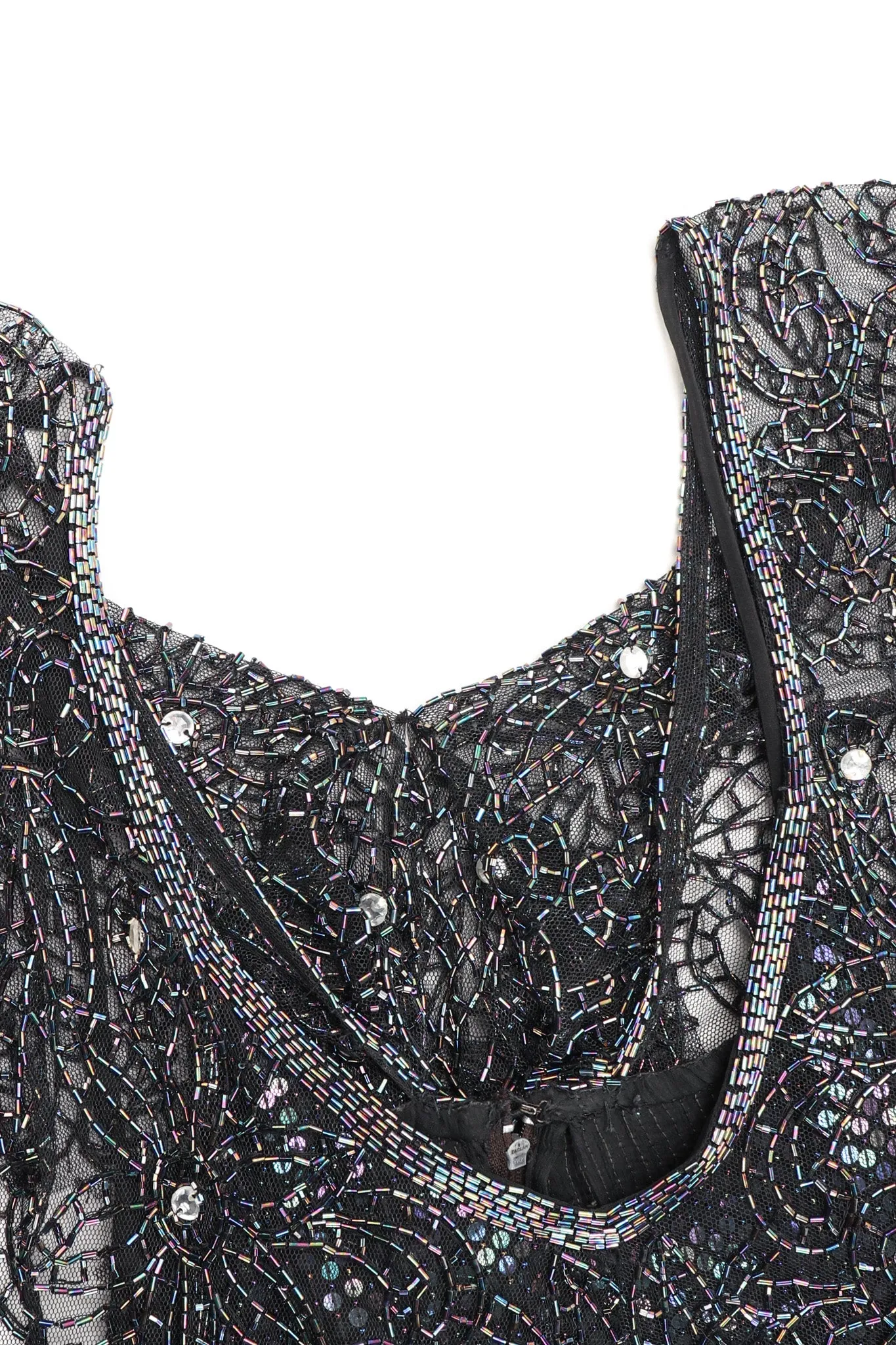 Embellished Bead Lace Dress