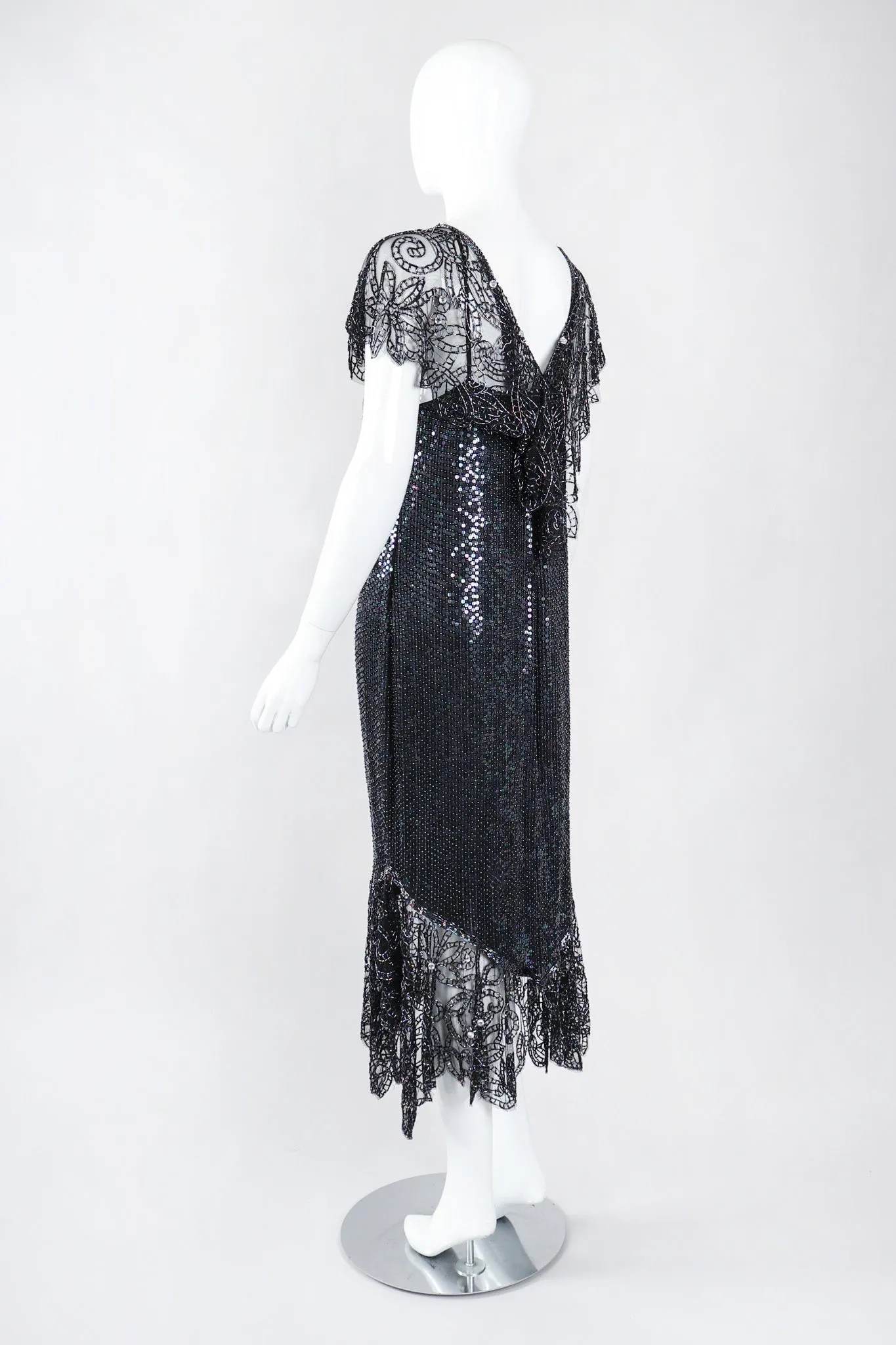 Embellished Bead Lace Dress