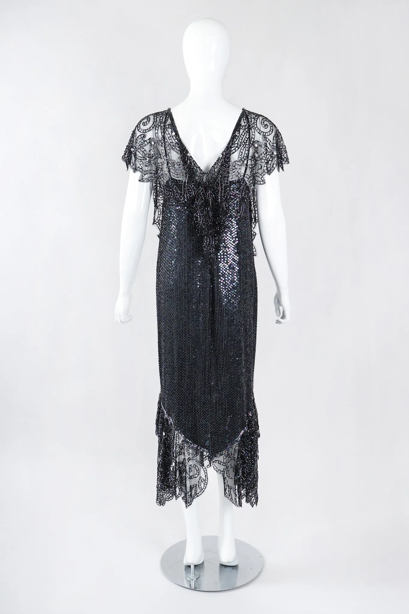 Embellished Bead Lace Dress