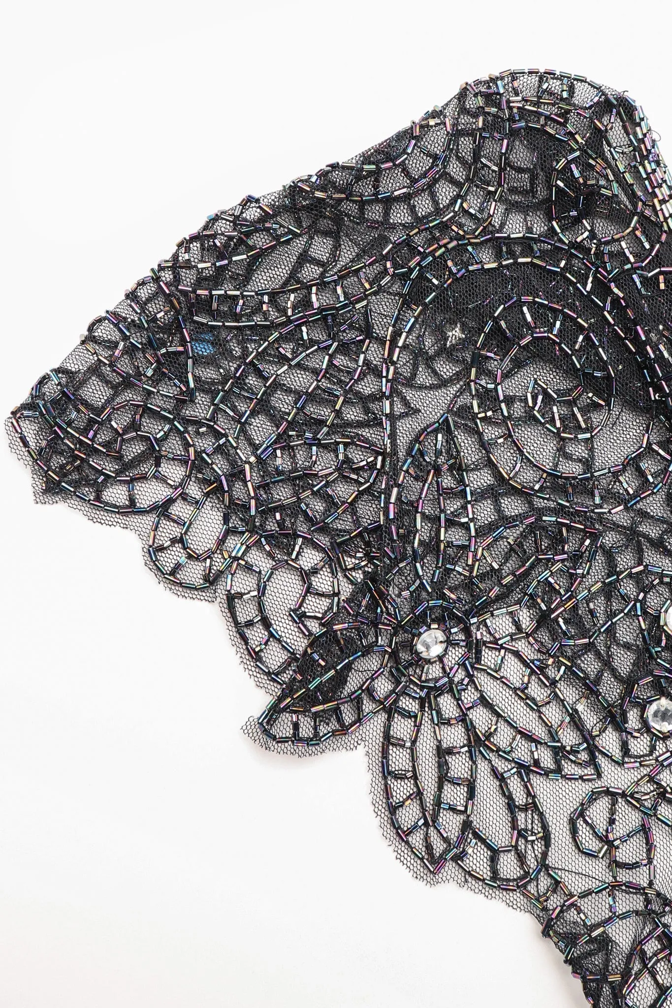 Embellished Bead Lace Dress