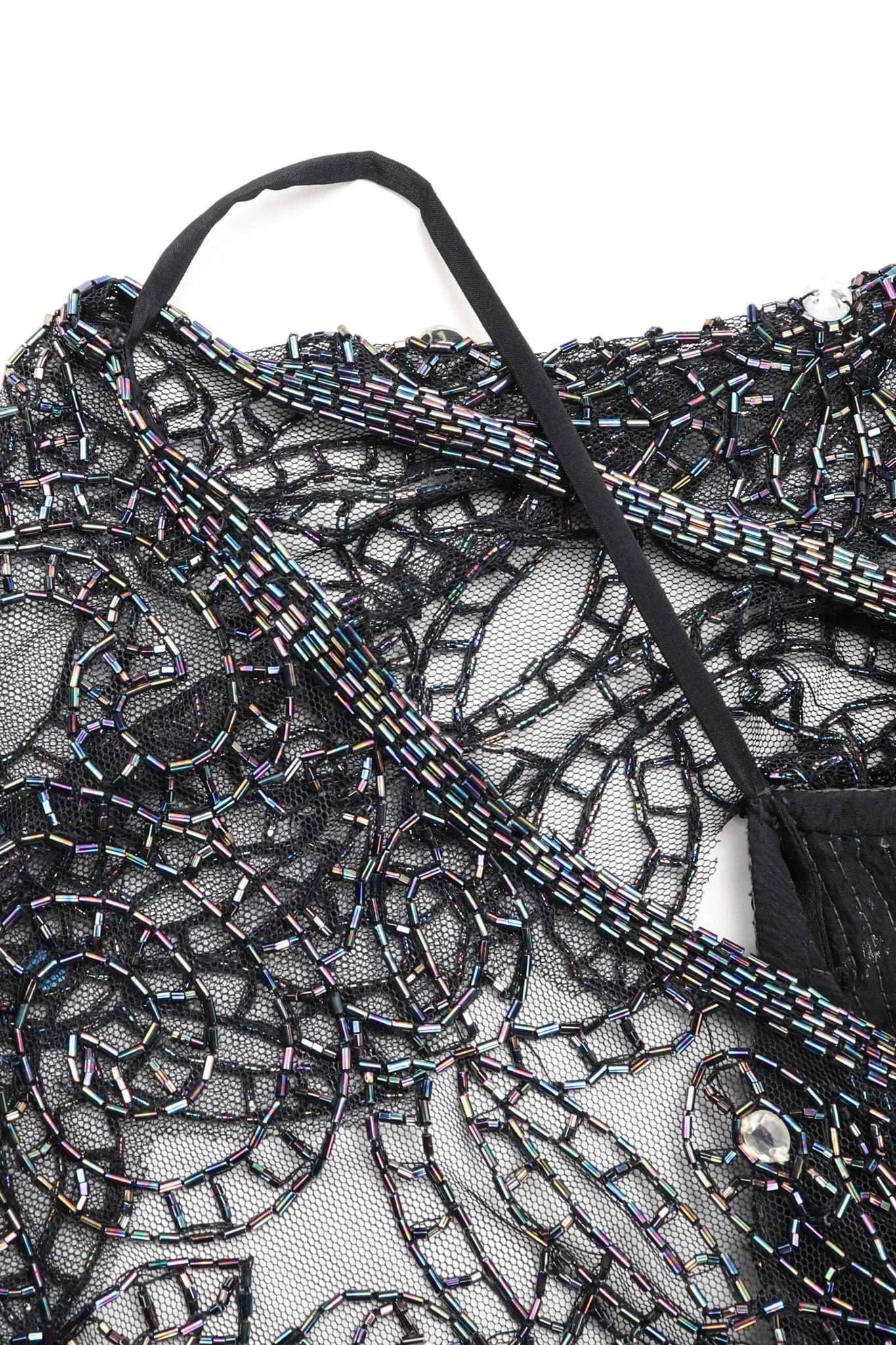 Embellished Bead Lace Dress