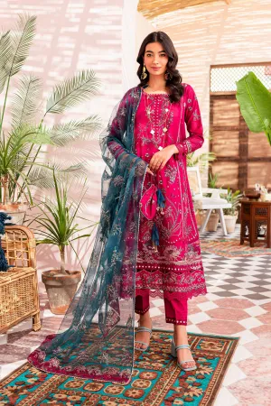 Embroidered Pakistani Eid Dress in Kameez Trouser Style