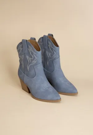 Embroidery Western Boots
