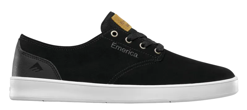 Emerica Romero Laced Shoes - Black/Black/White