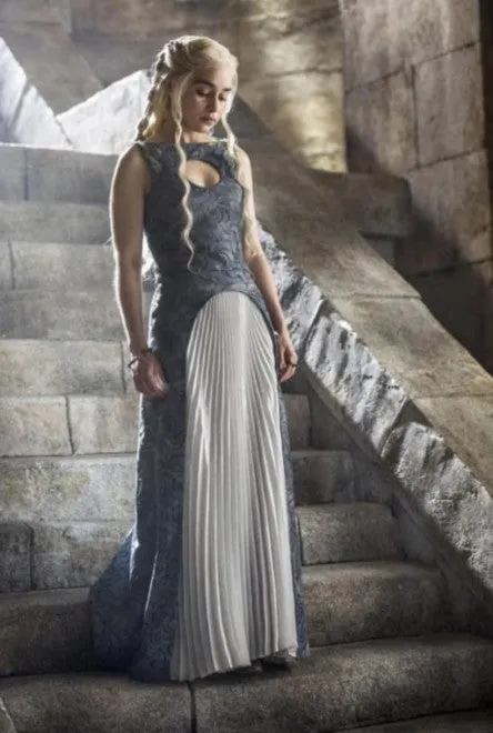 Emilia Clarke Dress Daenerys Targaryen Costume Dress Dress Game of Thrones