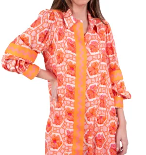 Emily McCarthy Delany Dress - Floral Crochet