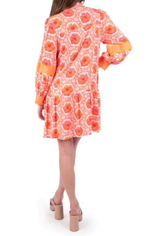 Emily McCarthy Delany Dress - Floral Crochet