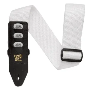 Ernie Ball Pickholder Polypro Strap - White