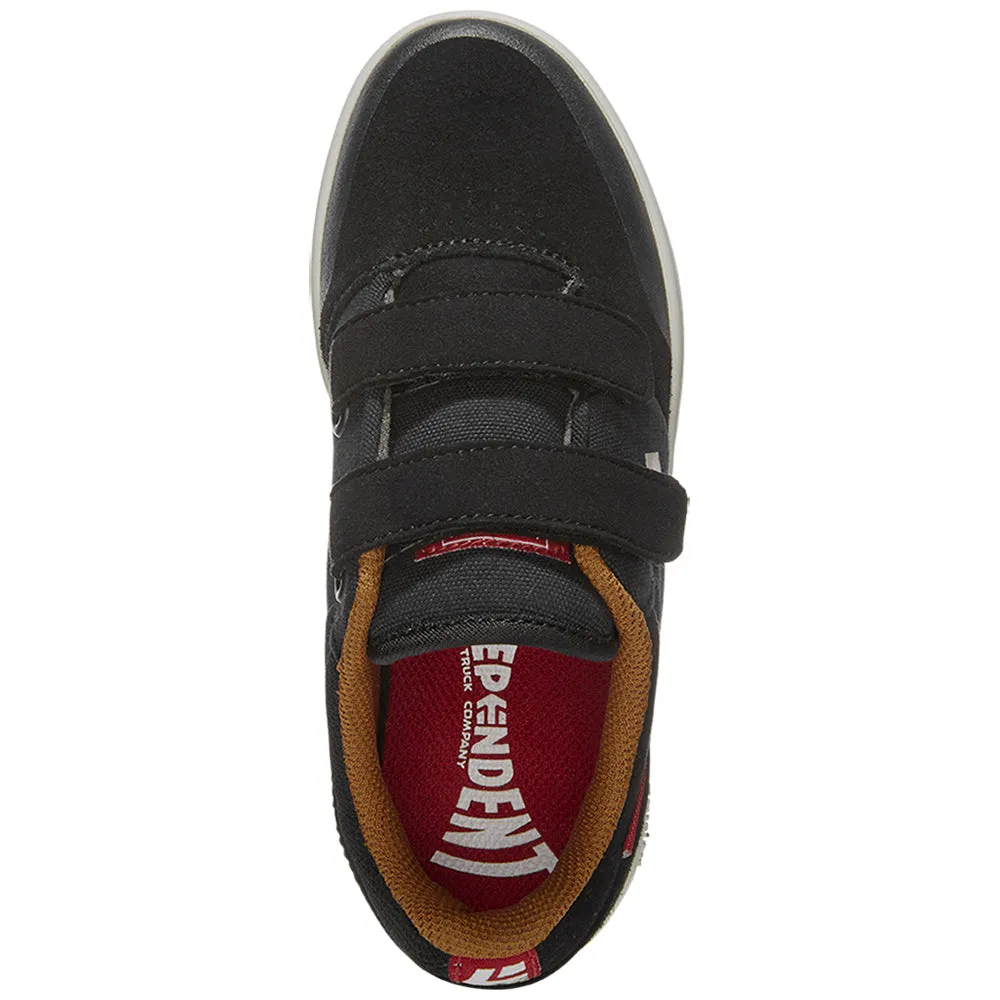 ETNIES LITTLE KIDS MARANA X INDY [BLACK] SHOES