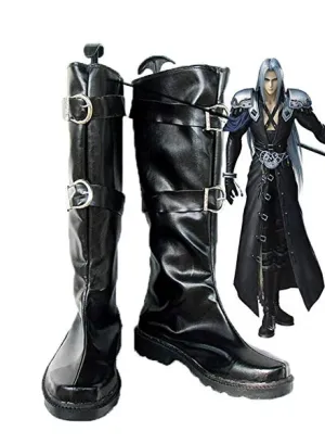 Final Fantasy VII Sephiroth Cosplay Boots Shoes