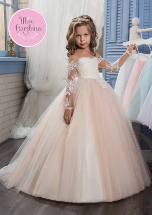 FINAL SALE Raleigh - Flower Girl Dress