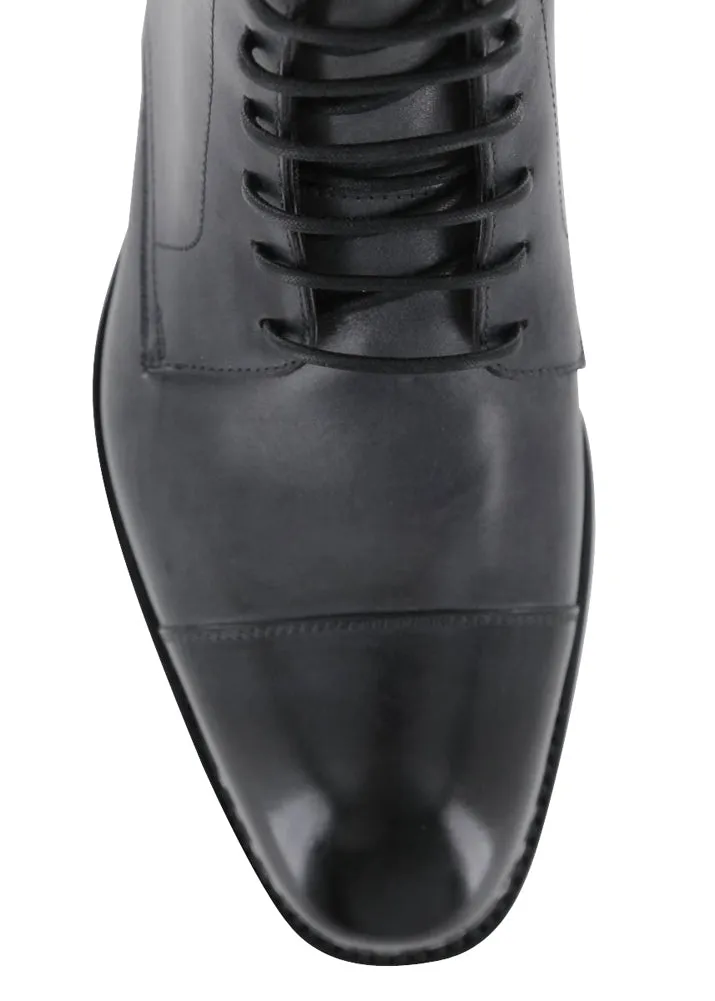 Fiori Di Lusso Gray Cap Toe Boots