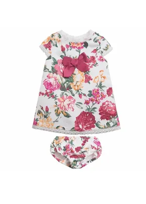 Floral Dress - White