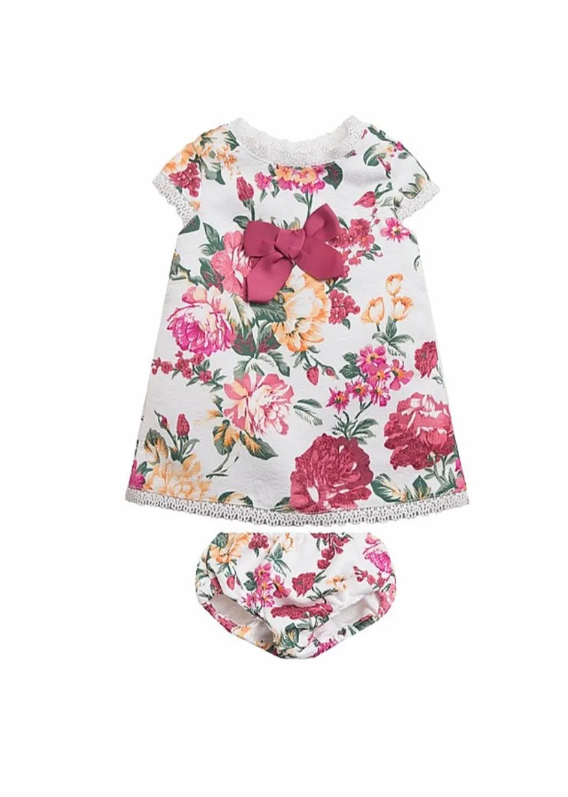 Floral Dress - White