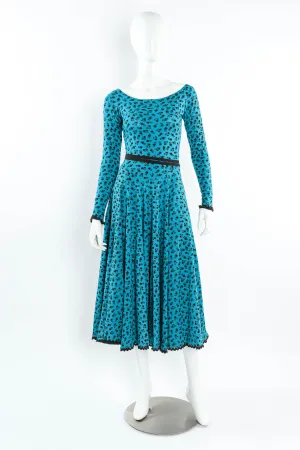 Floral Lace Up Dress