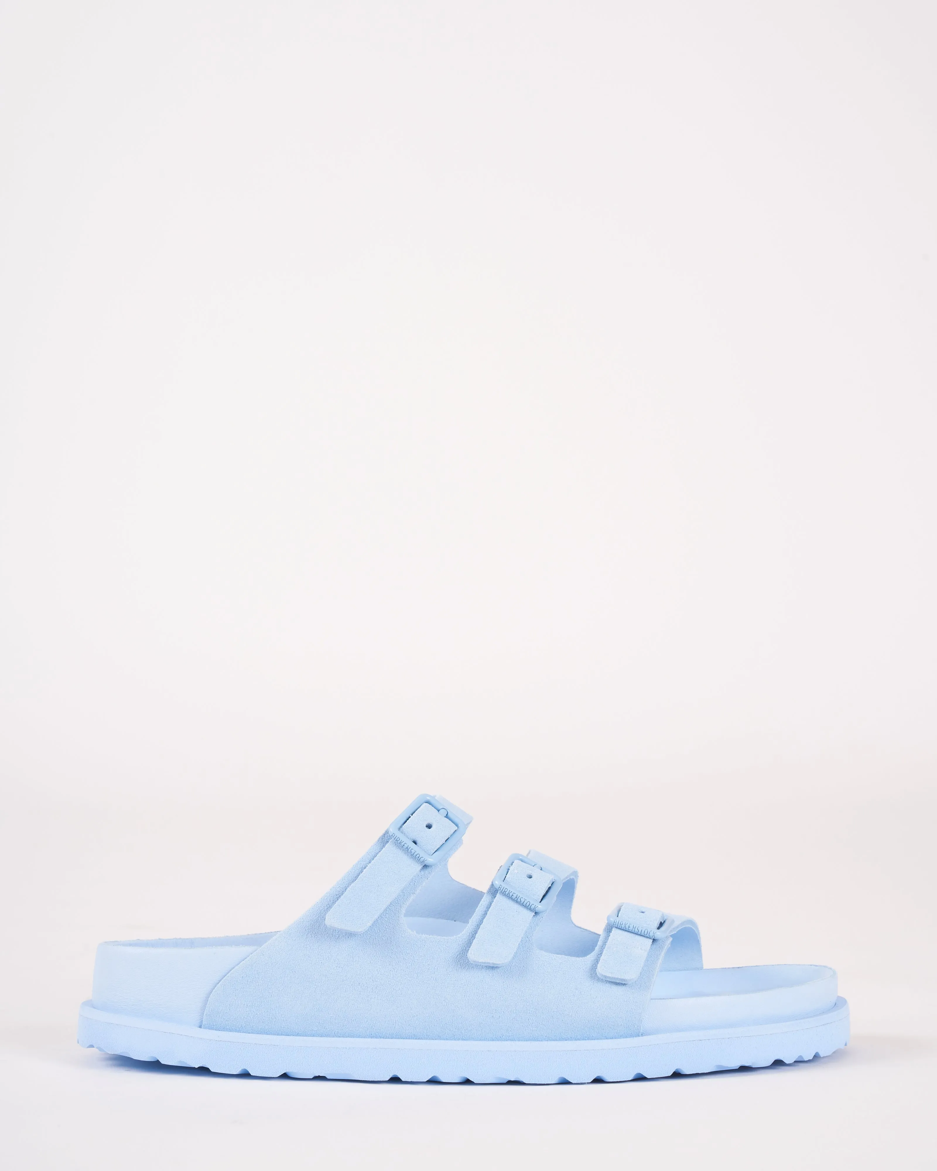 florida suede sandal - powder blue
