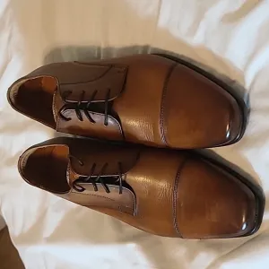 Florsheim Postino Cap Toe Oxford, Cognac, M 9.5