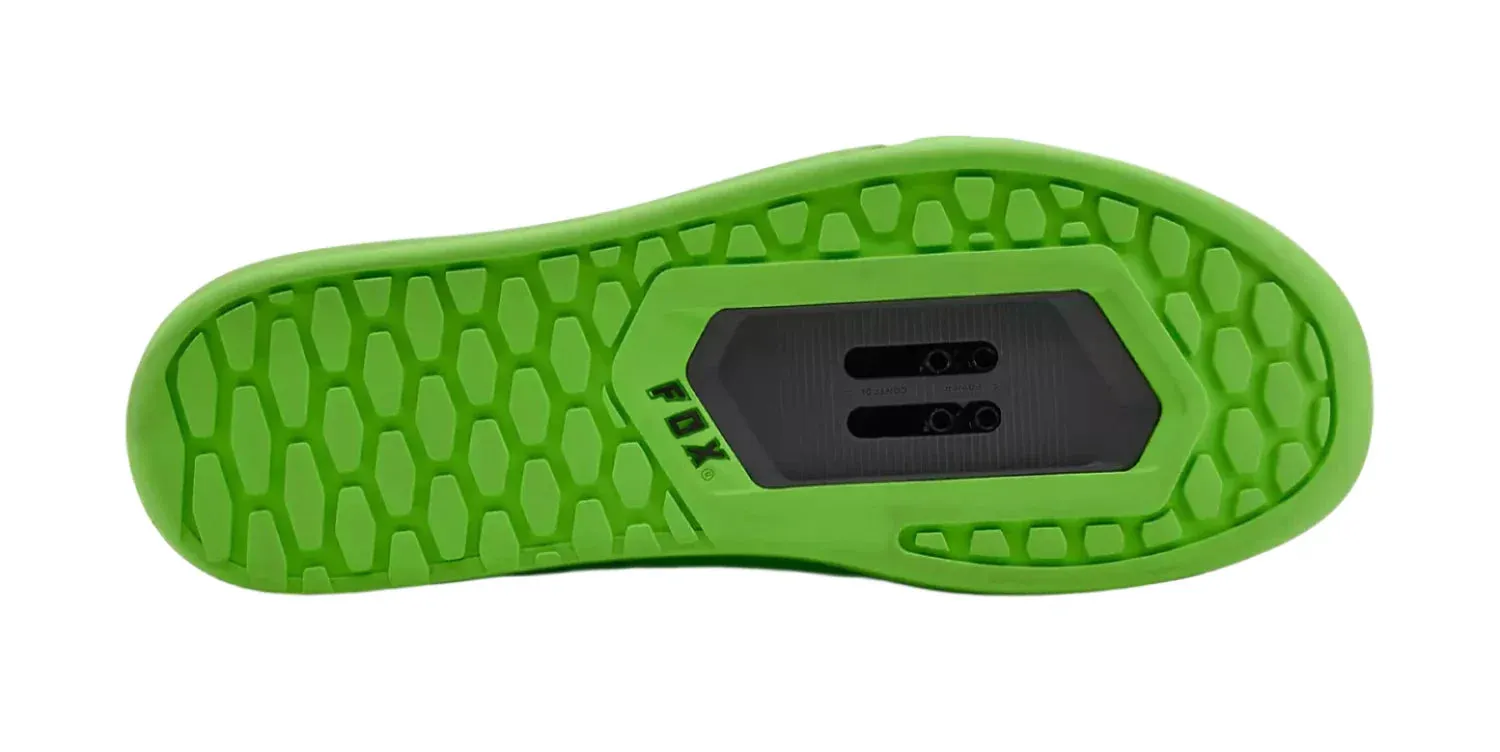 Fox UNION BOA 50 YR MTB Shoes- Acid Green