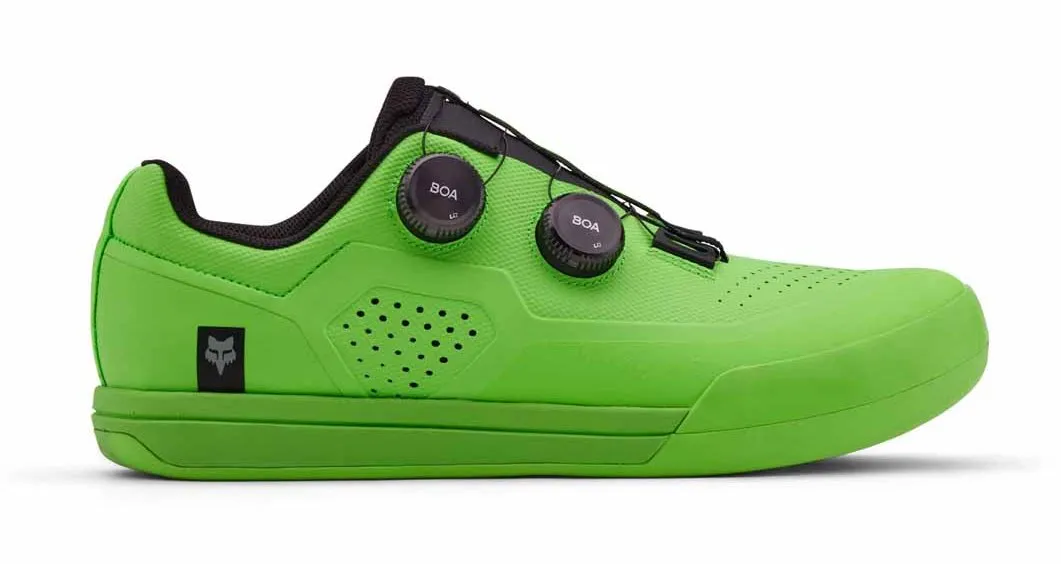 Fox UNION BOA 50 YR MTB Shoes- Acid Green