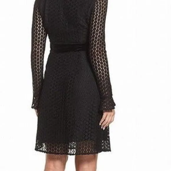 FOXIEDOX ANTRO NWT BLACK LACE VELVET DRESS SZ XS