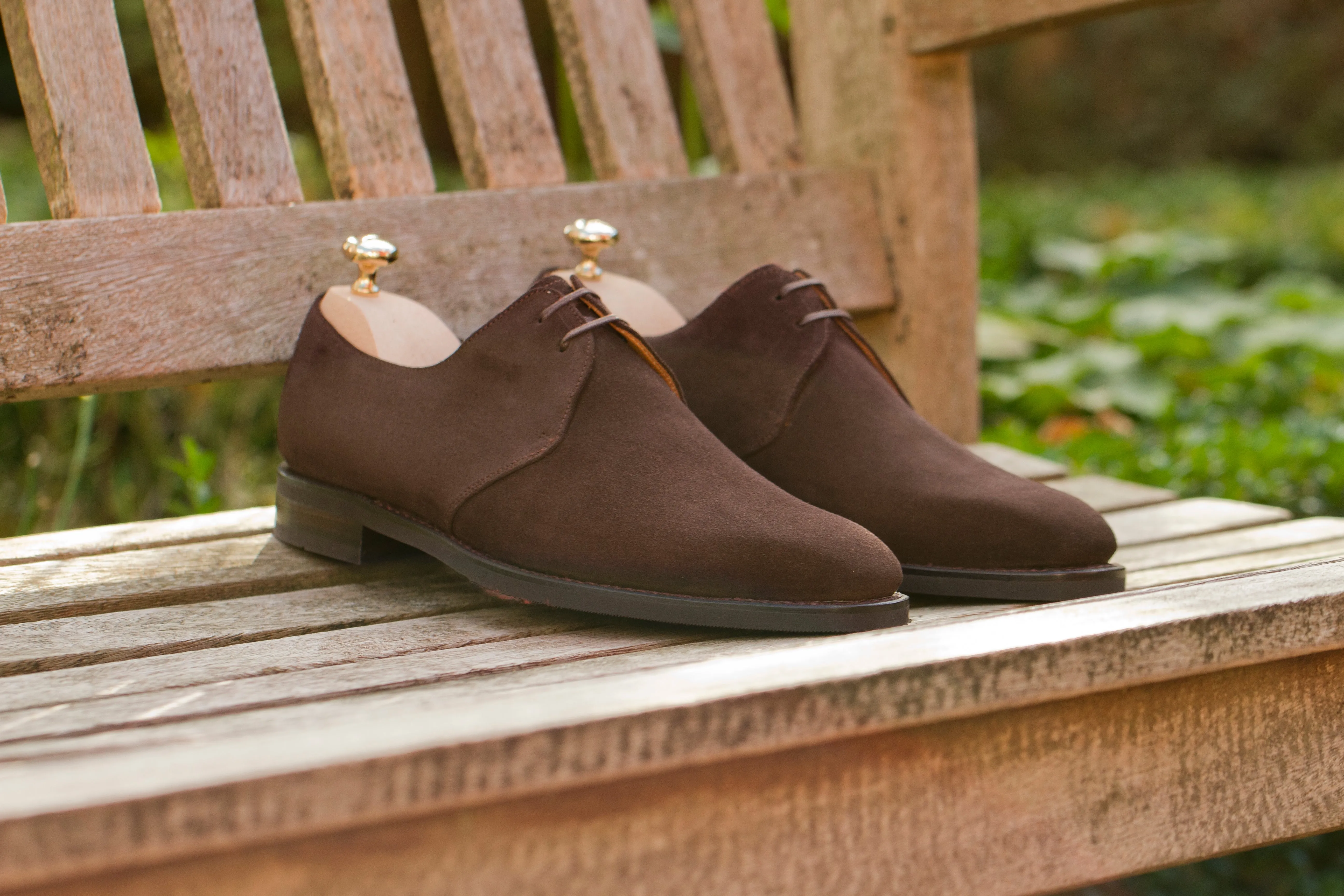Fremont - MTO - Bitter Chocolate Suede - MGF Last - City Rubber Sole
