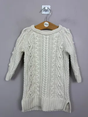 Gap Cable Knit Dress 12-18m & 18-24m