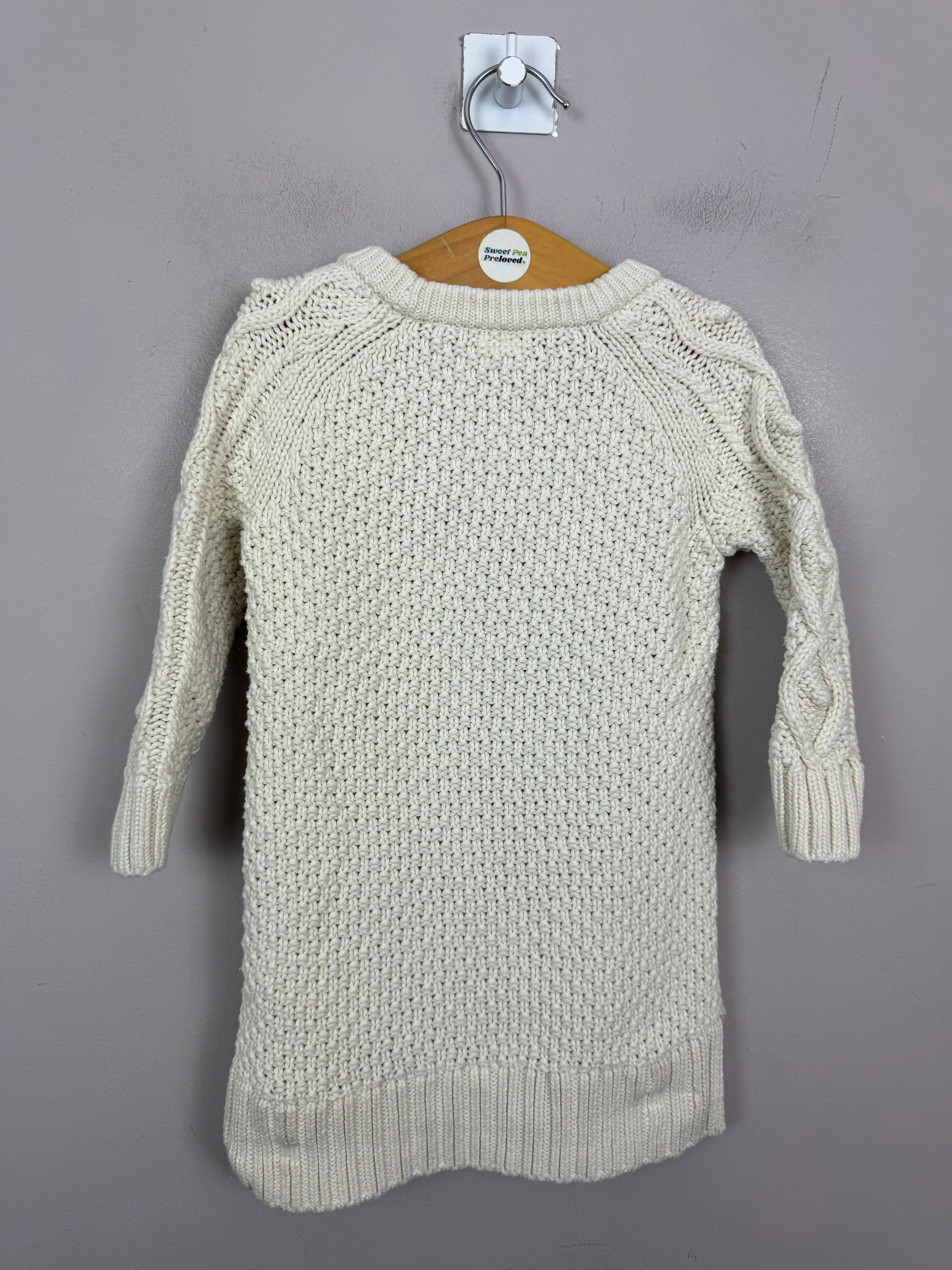 Gap Cable Knit Dress 12-18m & 18-24m