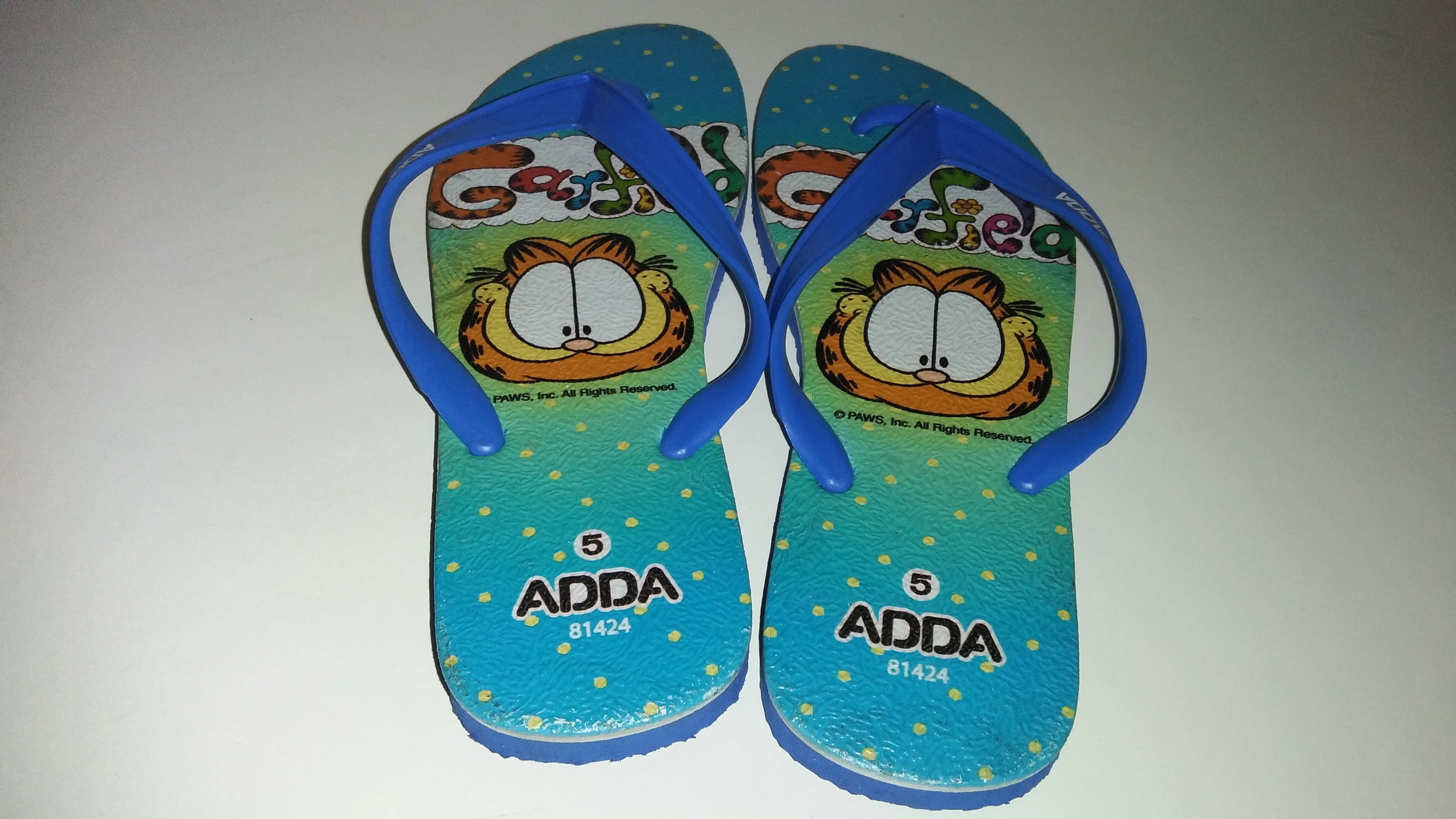 Garfield Flip Flops Adda