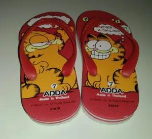 Garfield Red Adda Flip Flops