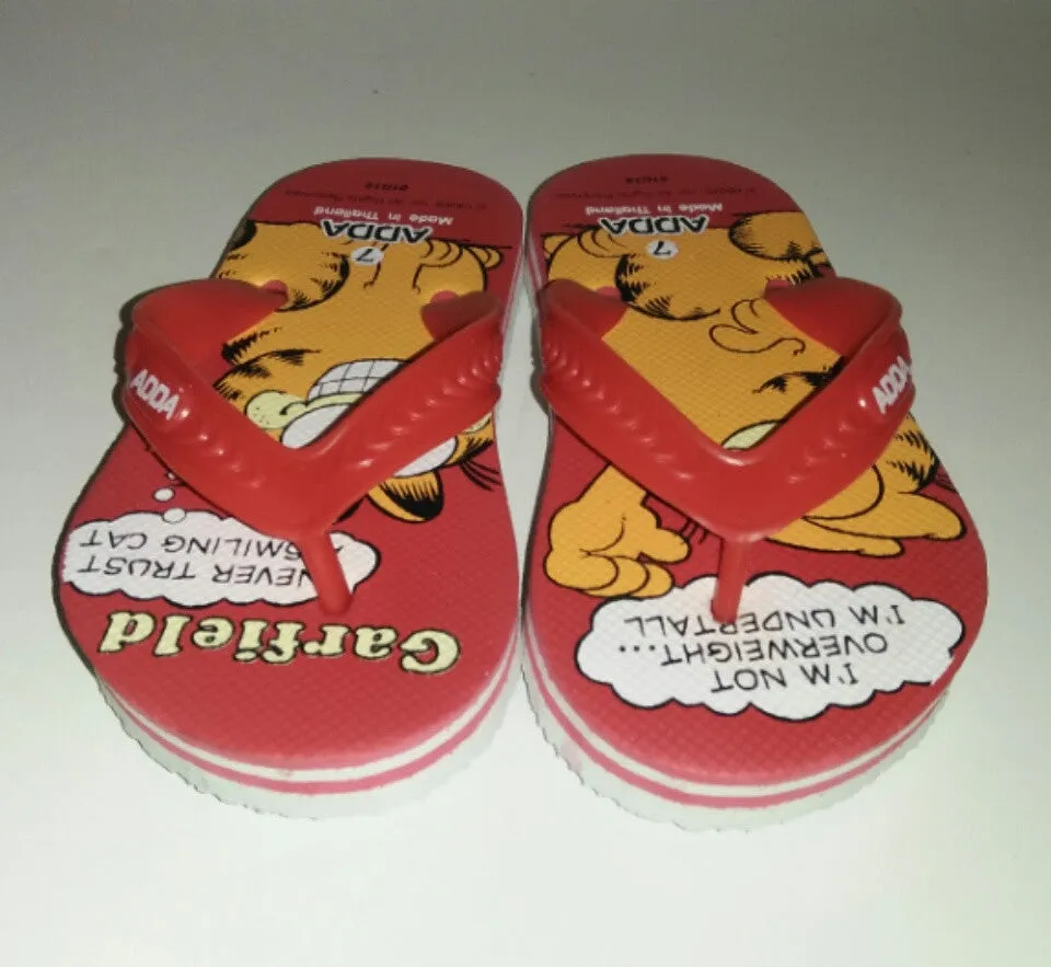 Garfield Red Adda Flip Flops