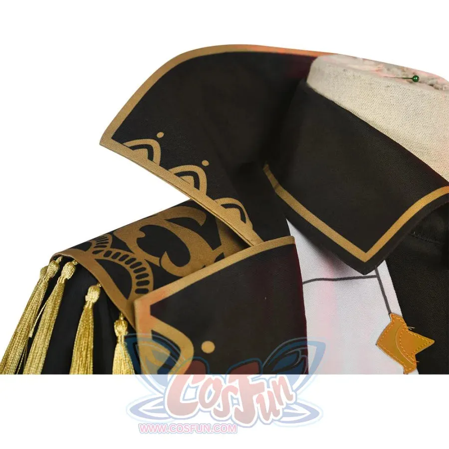 Genshin Impact Diluc Cosplay Costume Brown Version C00350