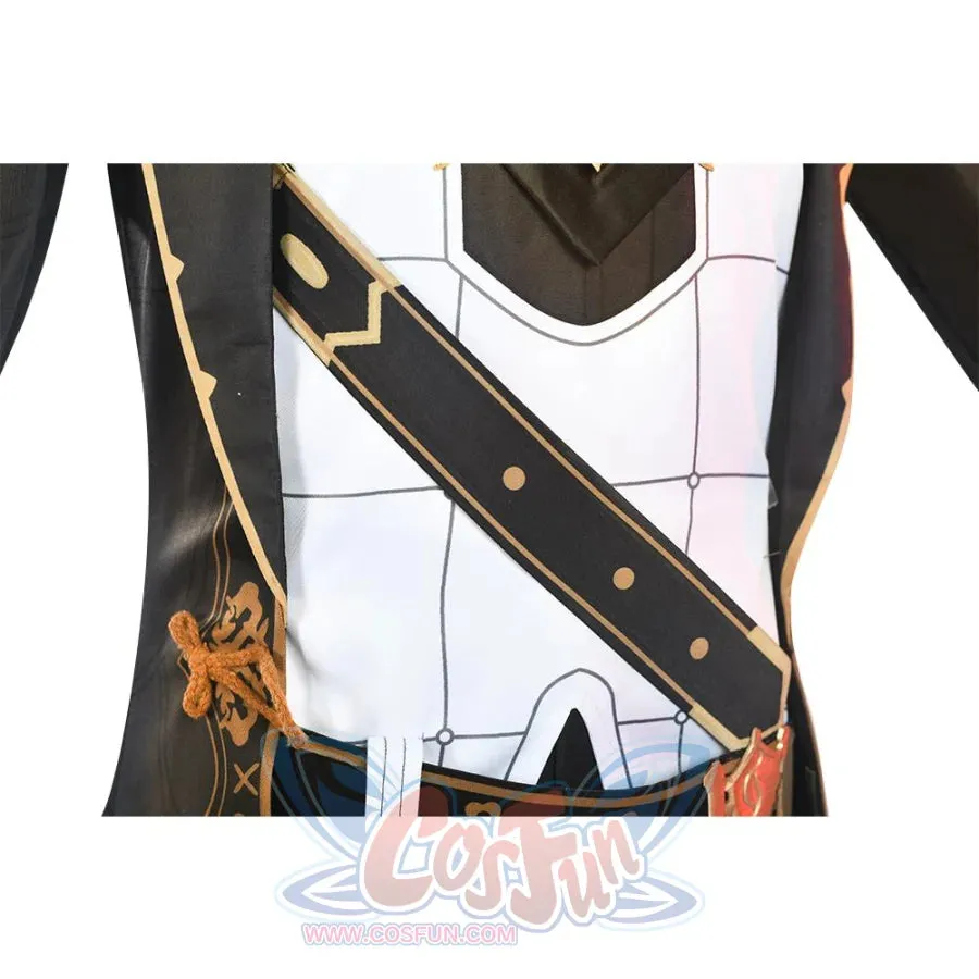 Genshin Impact Diluc Cosplay Costume Brown Version C00350