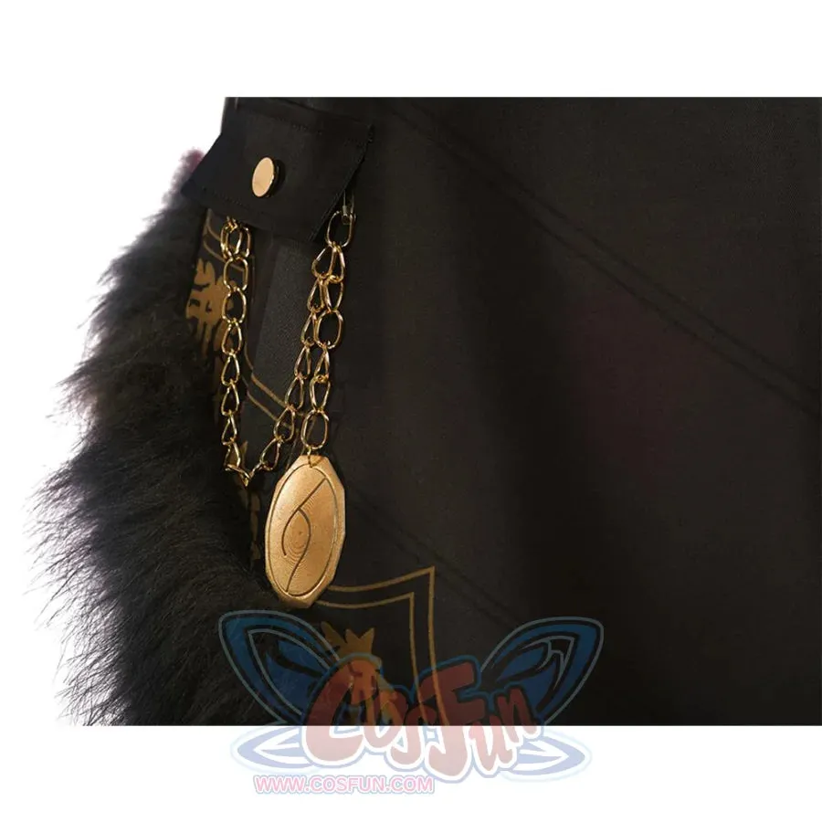 Genshin Impact Diluc Cosplay Costume Brown Version C00350