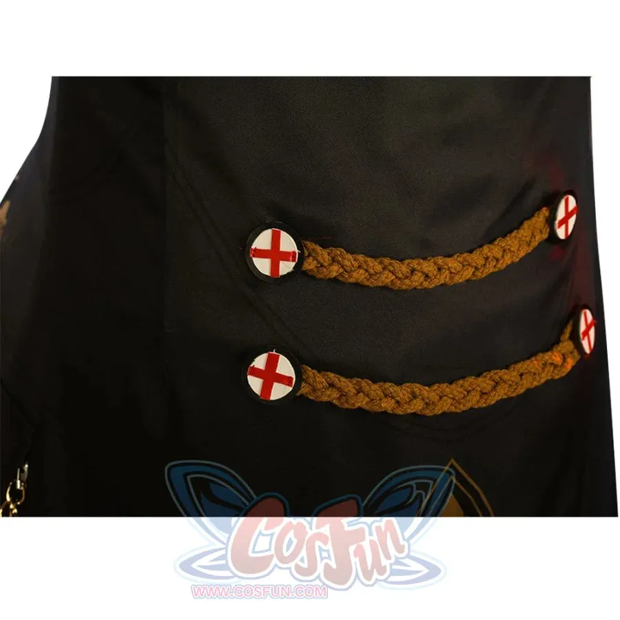 Genshin Impact Diluc Cosplay Costume Brown Version C00350