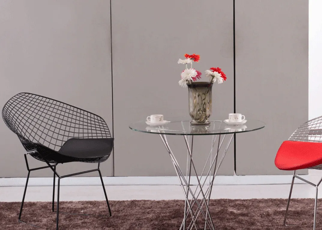 Geometric Diamond Chair