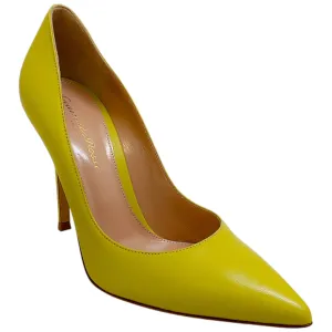 Gianvito Rossi Citron Cider Leather Gianvito 105 Pumps