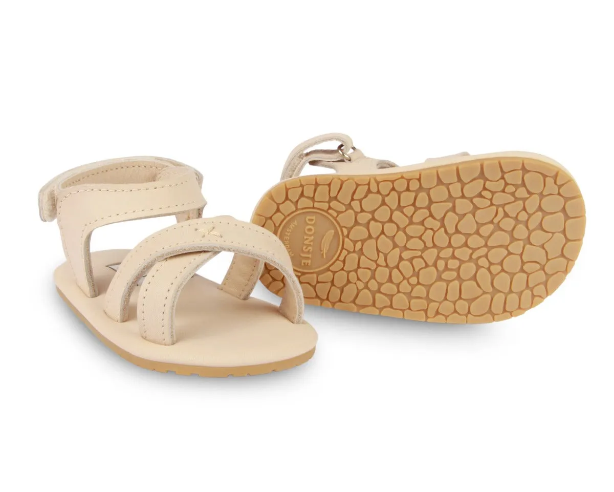 Giggles - Cream Leather