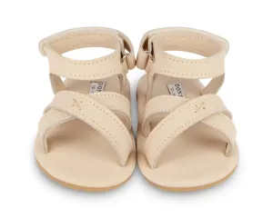 Giggles - Cream Leather
