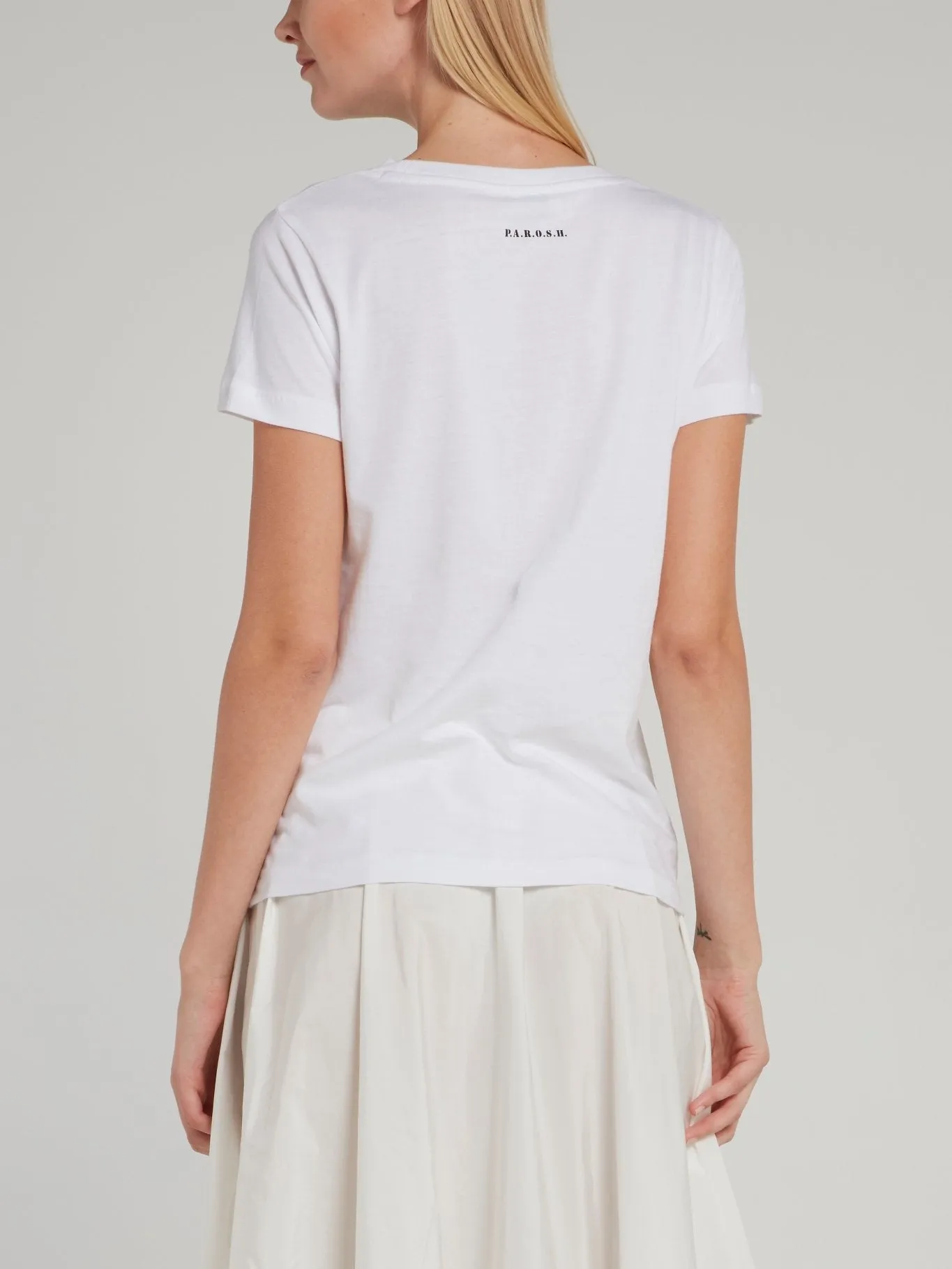 Giraffe Sequin Embellished Cotton T-Shirt