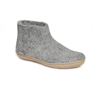 GLERUPS BOOT LEATHER SOLE GREY