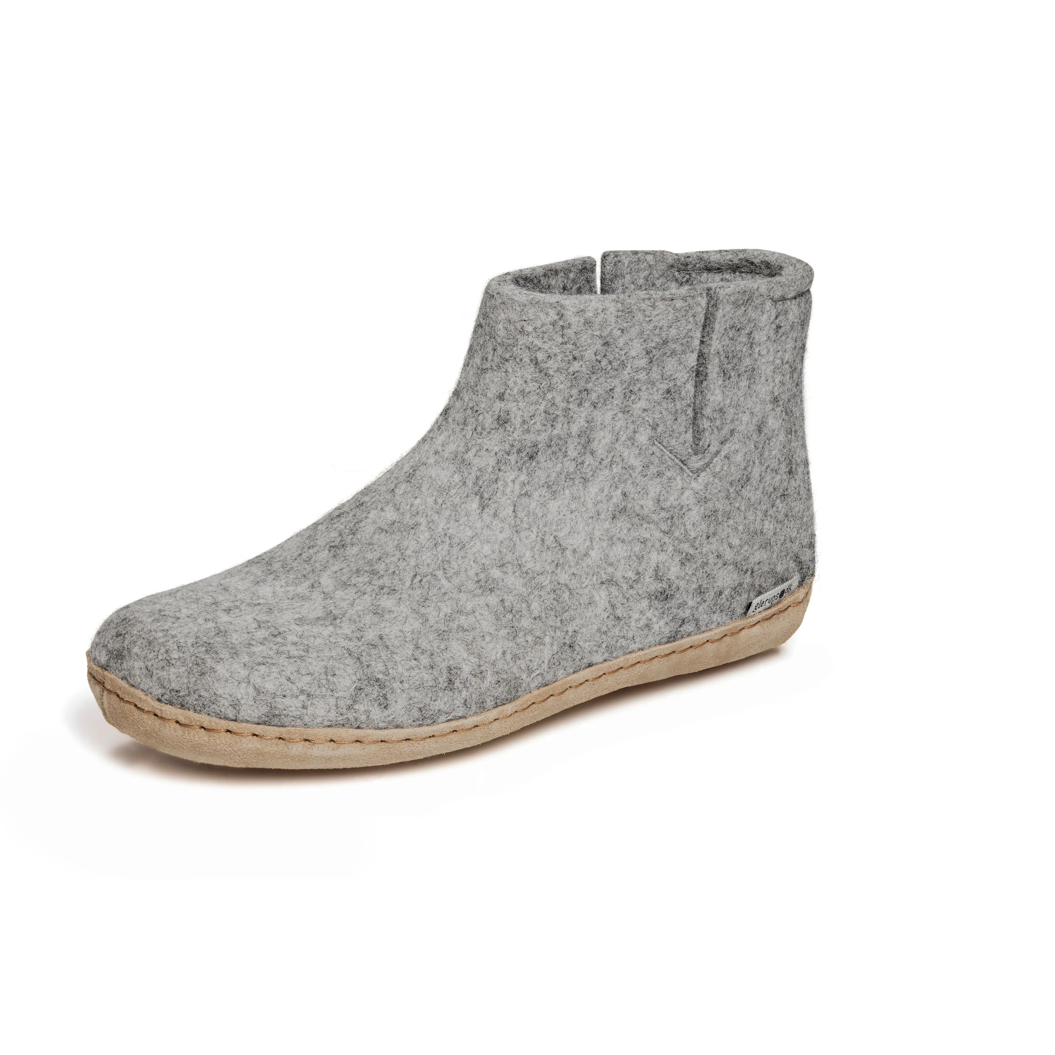 GLERUPS BOOT LEATHER SOLE GREY