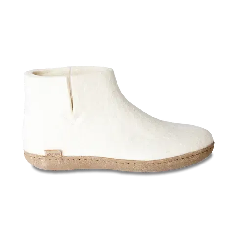 GLERUPS BOOT LEATHER WHITE